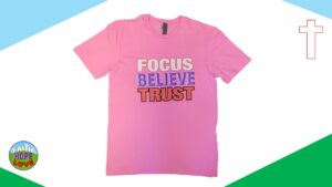 Faith Hope Love FBT pink t-shirt