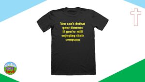 Faith Hope Love demons t-shirt