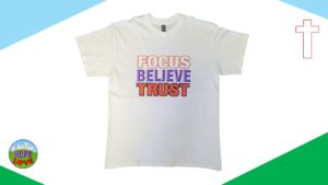 Faith hope Love FBT white t-shirt
