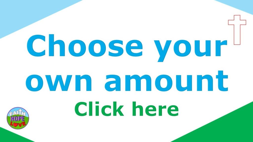 Faith Hope Love Choose your own amount