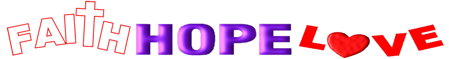 Faith Hope Love name